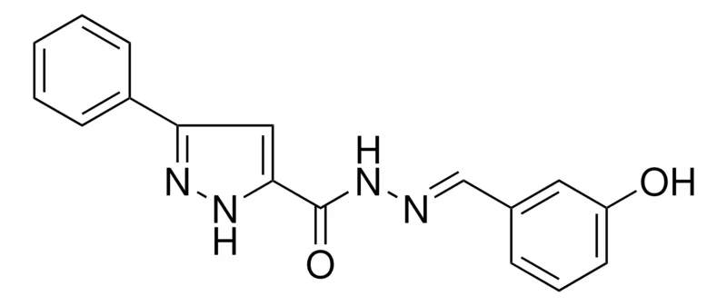 Sigma-Aldrich 5-PHENYL-2H-PYRAZOLE-3-CARBOXYLIC ACID (3-HYDROXY-BENZYLIDENE)-HYDRAZIDE,AldrichCPR