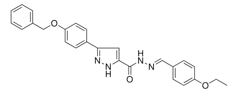 Sigma-Aldrich 5-(4-BENZYLOXY-PH)-2H-PYRAZOLE-3-CARBOXYLIC ACID (4-ETHOXY-BENZYLIDENE)HYDRAZIDE,AldrichCPR