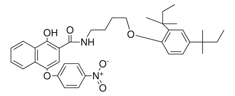 Sigma-Aldrich N-(4-(2,4-DI-T-PENTYLPHENOXY)BUTYL)-1-HYDROXY-4-(4-NITRO-PHO)-2-NAPHTHAMIDE,AldrichCPR