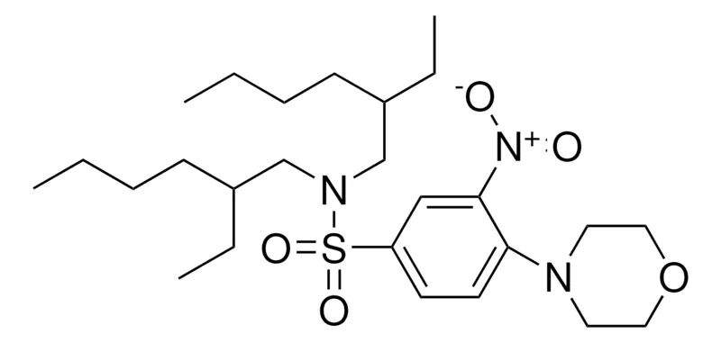 Sigma-Aldrich N,N-BIS(2-ETHYLHEXYL)-4-MORPHOLINO-3-NITROBENZENESULFONAMIDE,AldrichCPR