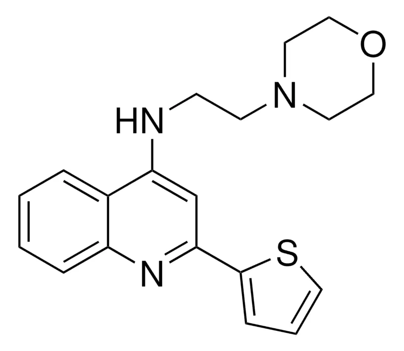 Sigma-Aldrich N-(2-(4-MORPHOLINYL)ETHYL)-2-(2-THIENYL)-4-QUINOLINAMINE,AldrichCPR