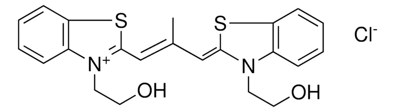 Sigma-Aldrich (HO-ET)-(((HO-ET)-BENZOTHIAZOL-YLIDENE)-ME-PROPENYL)-BENZOTHIAZOL-IUM, CHLORIDE,AldrichCPR
