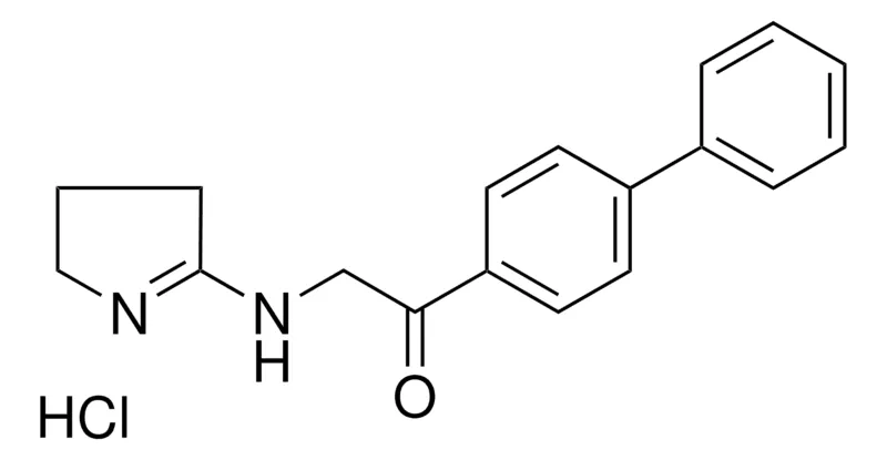Sigma-Aldrich 1-BIPHENYL-4-YL-2-(4,5-DIHYDRO-3H-PYRROL-2-YLAMINO)-ETHANONE, HYDROCHLORIDE,AldrichCPR