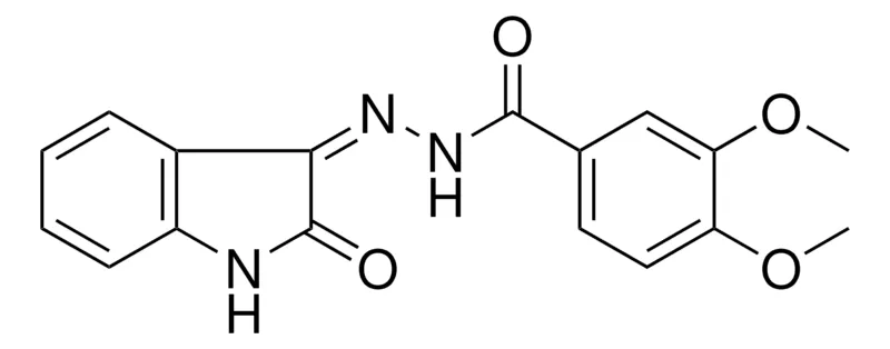 Sigma-Aldrich 3,4-DIMETHOXY-BENZOIC ACID (2-OXO-1,2-DIHYDRO-INDOL-3-YLIDENE)-HYDRAZIDE,AldrichCPR