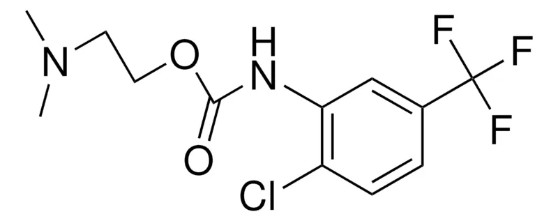 Sigma-Aldrich 2-DIMETHYLAMINOETHYL N-(2-CHLORO-5-TRIFLUOROMETHYLPHENYL)CARBAMATE,AldrichCPR