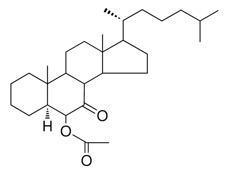 Sigma-Aldrich 7-OXO-5-ALPHA-CHOLESTAN-6-BETA-YL ACETATE,AldrichCPR