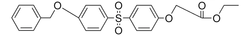 Sigma-Aldrich ETHYL (4-(4-(BENZYLOXY)PHENYLSULFONYL)PHENOXY)ACETATE,AldrichCPR