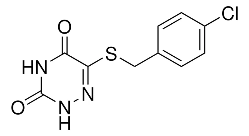 Sigma-Aldrich 6-((4-CHLOROBENZYL)THIO)-1,2,4-TRIAZINE-3,5(2H,4H)-DIONE,AldrichCPR