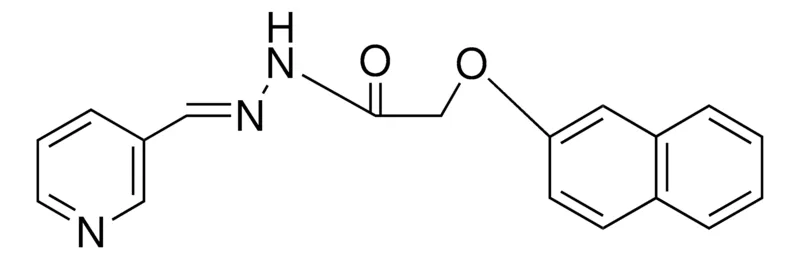 Sigma-Aldrich 2-(NAPHTHALEN-2-YLOXY)-ACETIC ACID PYRIDIN-3-YLMETHYLENE-HYDRAZIDE,AldrichCPR