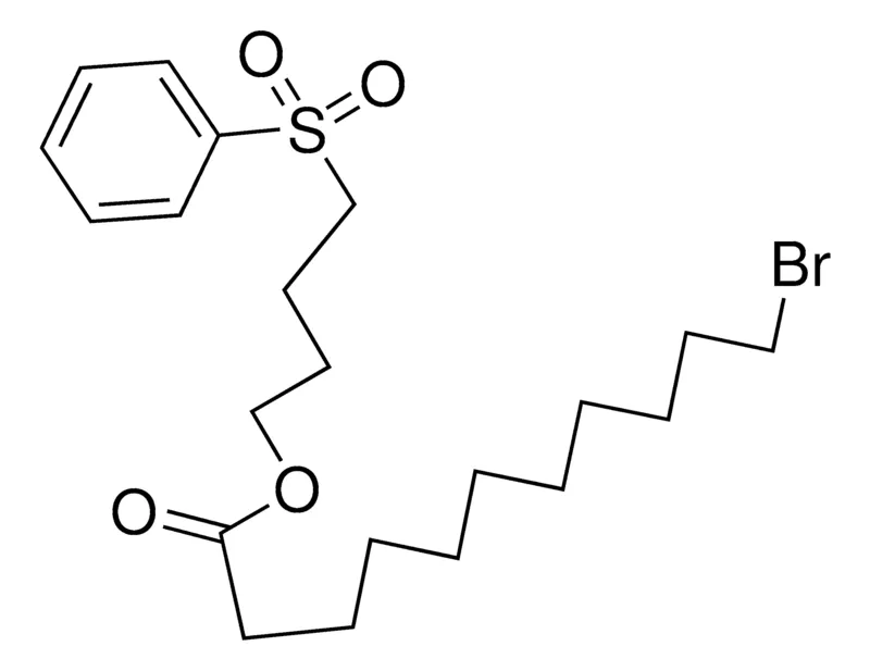 Sigma-Aldrich 4-(PHENYLSULFONYL)BUTYL 11-BROMOUNDECANOATE,AldrichCPR