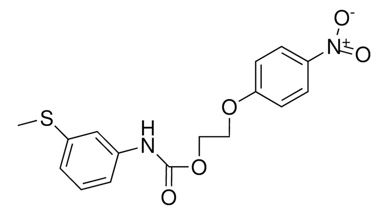 Sigma-Aldrich 2-(4-NITROPHENOXY)ETHYL N-(3-(METHYLTHIO)PHENYL)CARBAMATE,AldrichCPR