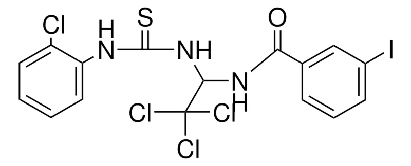 Sigma-Aldrich 3-IODO-N-(2,2,2-TRICHLORO-1-(3-(2-CHLORO-PHENYL)-THIOUREIDO)-ETHYL)-BENZAMIDE,AldrichCPR