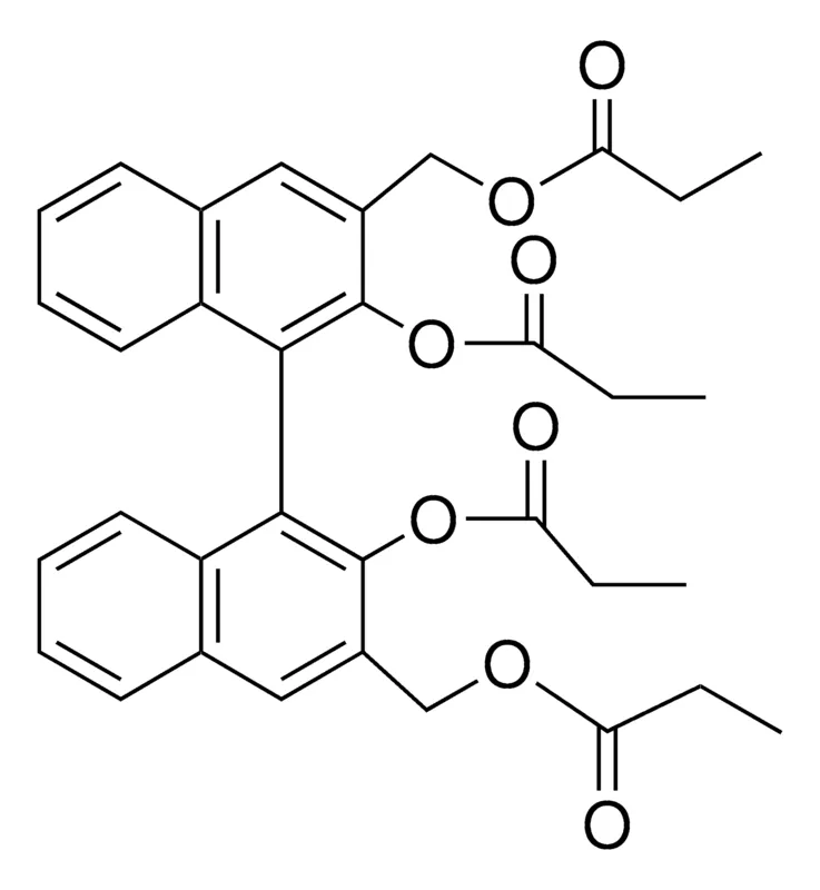 Sigma-Aldrich PROPIONIC ACID PROPIONYLOXY-BIS-PROPIONYLOXYMETHYL-(1,1')BINAPHTHALENYL-YL ESTER,AldrichCPR