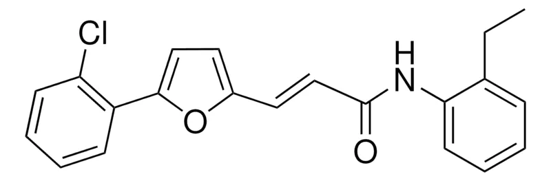 Sigma-Aldrich 3-(5-(2-CHLOROPHENYL)-2-FURYL)-N-(2-ETHYLPHENYL)-2-PROPENAMIDE,AldrichCPR