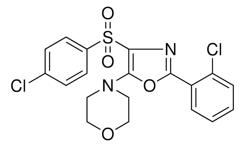 Sigma-Aldrich 4-(2-(2-CHLOROPHENYL)-4-((4-CHLOROPHENYL)SULFONYL)-1,3-OXAZOL-5-YL)MORPHOLINE,AldrichCPR