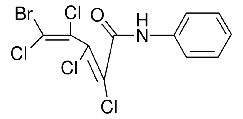 Sigma-Aldrich 4-BROMO-1,2,3,4-TETRACHLORO-1,3-BUTADIENE-1-CARBOXANILIDE,AldrichCPR