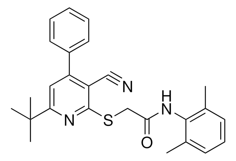 Sigma-Aldrich 2-(6-TERT-BUTYL-3-CYANO-4-PH-PYRIDIN-2-YLSULFANYL)-N-(2,6-DIMETHYL-PH)-ACETAMIDE，AldrichCPR