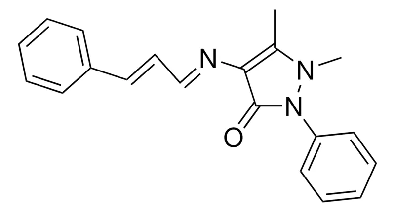 Sigma-Aldrich 4-CINNAMYLIDENEAMINO-2,3-DIMETHYL-1-PHENYL-3-PYRAZOLIN-5-ONE,AldrichCPR