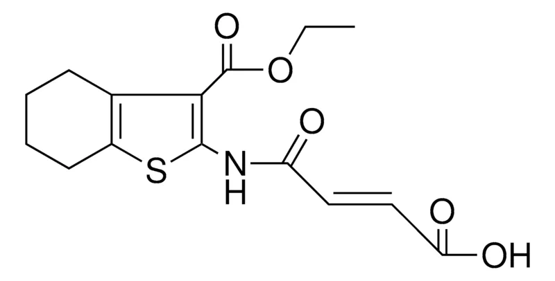 Sigma-Aldrich 2-(3-CARBOXY-ACRYLOYLAMINO)-BENZO(B)THIOPHENE-3-CARBOXYLIC ACID ET ESTER,AldrichCPR