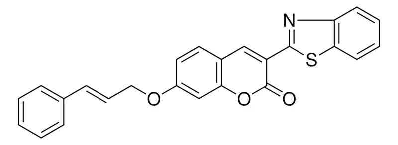 Sigma-Aldrich 3-(1,3-BENZOTHIAZOL-2-YL)-7-(CINNAMYLOXY)-2H-CHROMEN-2-ONE,AldrichCPR