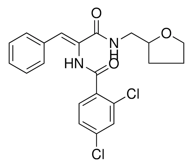 Sigma-Aldrich 2,4-DICHLORO-N-(2-PH-1-((4H-FURAN-2-YLMETHYL)-CARBAMOYL)-VINYL)-BENZAMIDE,AldrichCPR