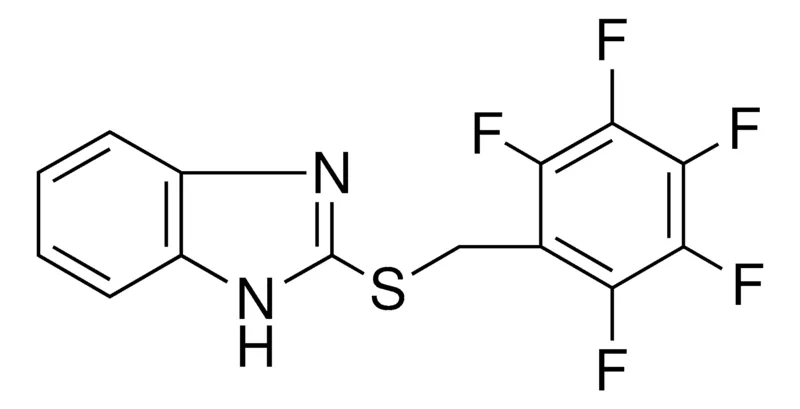 Sigma-Aldrich 2-(2,3,4,5,6-PENTAFLUORO-BENZYLSULFANYL)-1H-BENZOIMIDAZOLE,AldrichCPR
