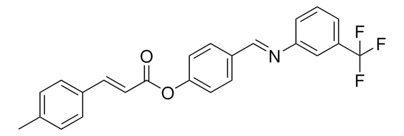 Sigma-Aldrich 3-P-TOLYL-ACRYLIC ACID 4-((3-TRIFLUOROMETHYL-PHENYLIMINO)-METHYL)-PHENYL ESTER，AldrichCPR