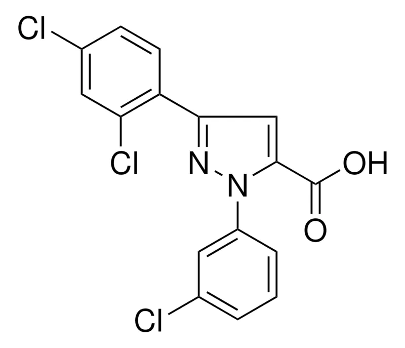 Sigma-Aldrich 1-(3-CHLOROPHENYL)-3-(2,4-DICHLOROPHENYL)-1H-PYRAZOLE-5-CARBOXYLIC ACID,AldrichCPR