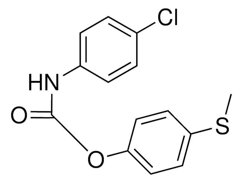 Sigma-Aldrich 4-(METHYLTHIO)PHENYL N-(4-CHLOROPHENYL)CARBAMATE,AldrichCPR