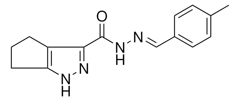 Sigma-Aldrich 1,4,5,6-4H-CYCLOPENTAPYRAZOLE-3-CARBOXYLIC ACID (4-METHYL-BENZYLIDENE)-HYDRAZIDE,AldrichCPR