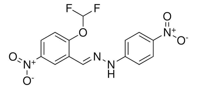 Sigma-Aldrich N-(2-DIFLUOROMETHOXY-5-NITRO-BENZYLIDENE)-N'-(4-NITRO-PHENYL)-HYDRAZINE,AldrichCPR