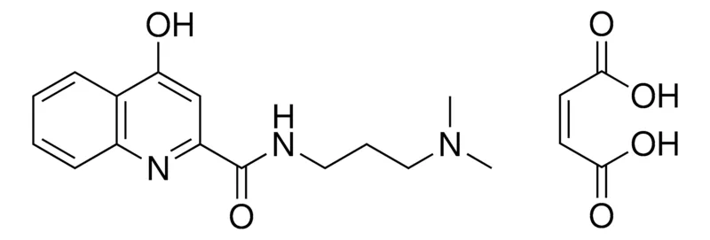 Sigma-Aldrich N-(3-(DIMETHYLAMINO)PROPYL)-4-HYDROXY-2-QUINOLINECARBOXAMIDE 2-BUTENEDIOATE,AldrichCPR