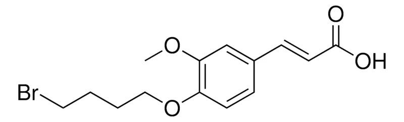 Sigma-Aldrich 3-(4-(4-BROMOBUTOXY)-3-METHOXYPHENYL)ACRYLIC ACID,AldrichCPR