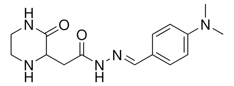 Sigma-Aldrich 2-(3-OXO-PIPERAZIN-2-YL)-ACETIC ACID (4-DIMETHYLAMINO-BENZYLIDENE)-HYDRAZIDE,AldrichCPR