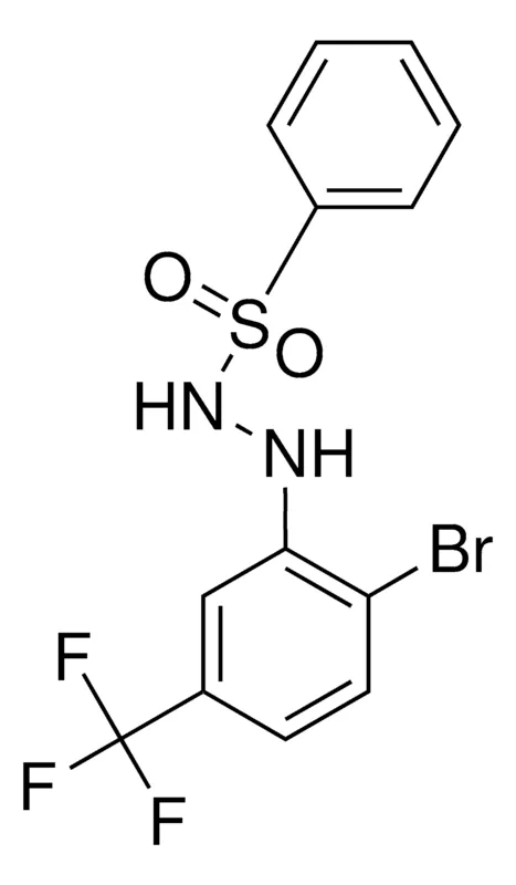 Sigma-Aldrich BENZENESULFONIC ACID 2-(2-BROMO-5-(TRIFLUOROMETHYL)PHENYL)HYDRAZIDE,AldrichCPR