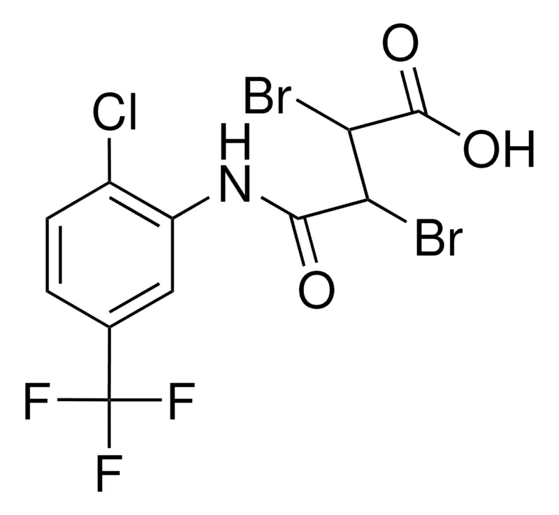Sigma-Aldrich 2'-CHLORO-2,3-DIBROMO-5'-(TRIFLUOROMETHYL)SUCCINANILIC ACID,AldrichCPR