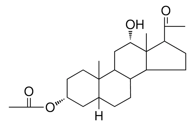 Sigma-Aldrich 12-ALPHA-HYDROXY-20-OXO-5-BETA-PREGNAN-3-ALPHA-YL ACETATE,AldrichCPR
