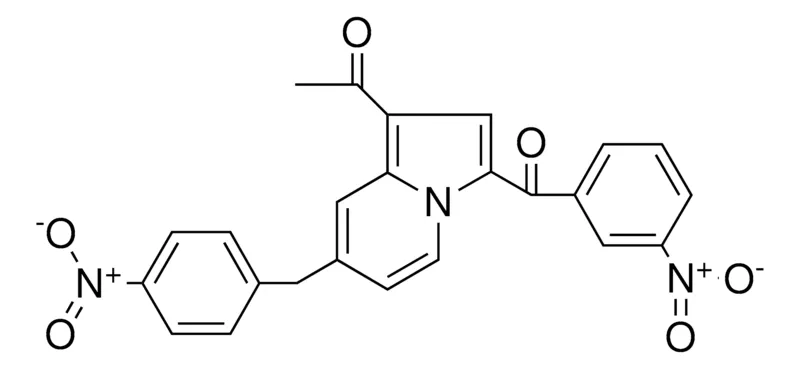 Sigma-Aldrich 1-(3-(3-NITRO-BENZOYL)-7-(4-NITRO-BENZYL)-INDOLIZIN-1-YL)-ETHANONE,AldrichCPR
