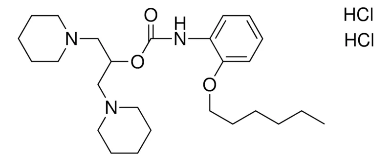 Sigma-Aldrich (2-HEXYLOXY-PH)-CARBAMIC ACID 2-PIPERIDIN-1-YL-1-PIPERIDIN-1-YL-ME-ET ESTER, HCL,AldrichCPR