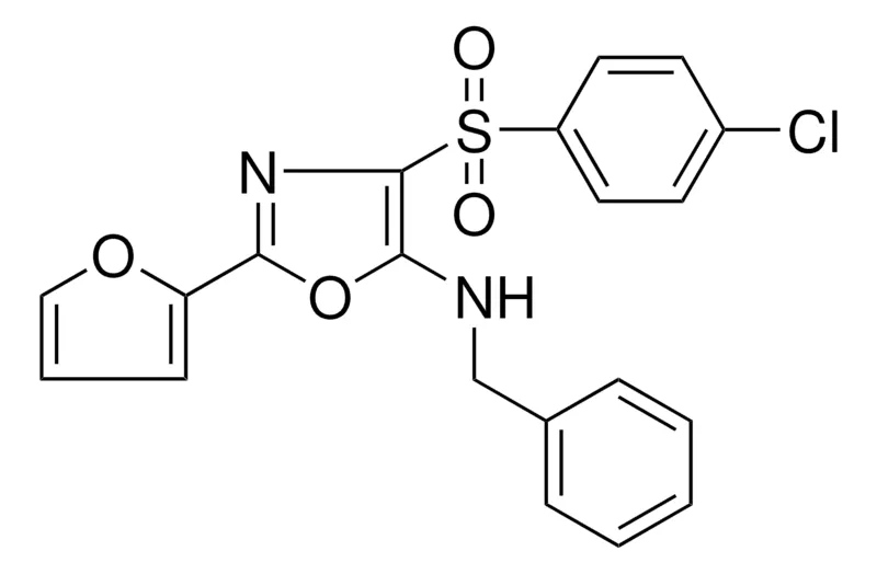 Sigma-Aldrich BENZYL-(4-(4-CHLORO-BENZENESULFONYL)-2-FURAN-2-YL-OXAZOL-5-YL)-AMINE,AldrichCPR