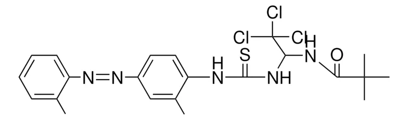 Sigma-Aldrich 2,2-DI-ME-N-(2,2,2-TRI-CL-1-(3-(ME-4-O-TOLYLAZO-PH)-THIOUREIDO)-ET)-PROPIONAMIDE，AldrichCPR