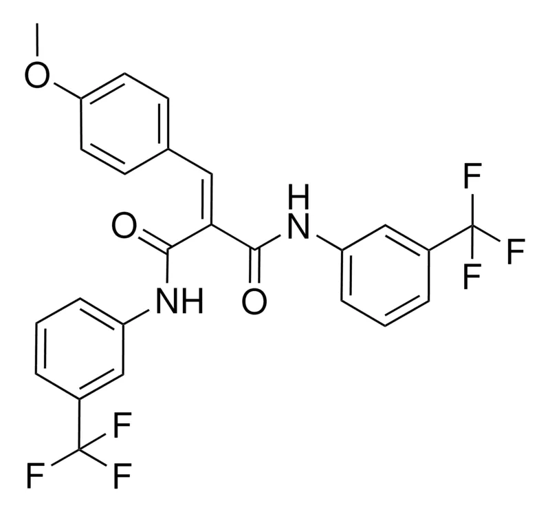 Sigma-Aldrich 2-(4-METHOXYBENZYLIDENE)-N(1),N(3)-BIS(3-(TRIFLUOROMETHYL)PHENYL)MALONAMIDE,AldrichCPR