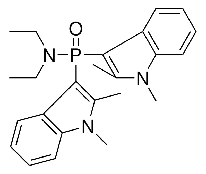 Sigma-Aldrich P,P-BIS(1,2-DIMETHYL-1H-INDOL-3-YL)-N,N-DIETHYLPHOSPHINIC AMIDE,AldrichCPR