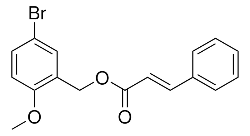Sigma-Aldrich 3-PHENYL-ACRYLIC ACID 5-BROMO-2-METHOXY-BENZYL ESTER,AldrichCPR