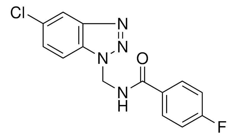 Sigma-Aldrich N-(5-CHLORO-BENZOTRIAZOL-1-YLMETHYL)-4-FLUORO-BENZAMIDE,AldrichCPR