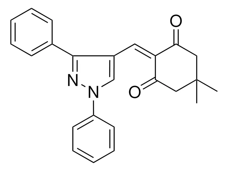 Sigma-Aldrich 2-(1,3-DIPHENYL-1H-PYRAZOL-4-YLMETHYLENE)-5,5-DIMETHYL-CYCLOHEXANE-1,3-DIONE,AldrichCPR