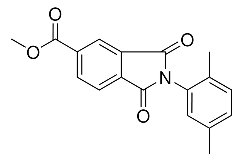 Sigma-Aldrich 2(2,5-DI-ME-PH)1,3-DIOXO-2,3-DIHYDRO-1H-ISOINDOLE-5-CARBOXYLIC ACID METHYL ESTER,AldrichCPR