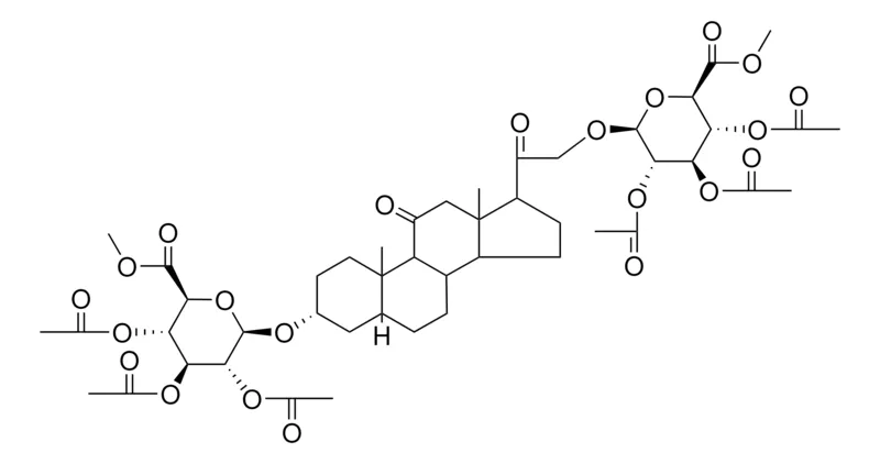 Sigma-Aldrich 11,20-DIOXO-5-B-PREGNANE-3-A,21-DIYL-BIS-(-B-D-GLUCURONIDE TRIACETATE ME ESTER),AldrichCPR