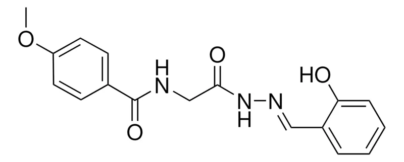 Sigma-Aldrich N-(2-(2-(2-HYDROXYBENZYLIDENE)HYDRAZINO)-2-OXOETHYL)-4-METHOXYBENZAMIDE,AldrichCPR