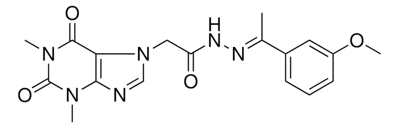 Sigma-Aldrich 2-(1,3-DIMETHYL-2,6-DIOXO-1,2,3,6-TETRAHYDRO-7H-PURIN-7-YL)-N'-[(E)-1-(3-METHOXYPHENYL)ETHYLIDENE]ACETOHYDRAZIDE，AldrichCPR